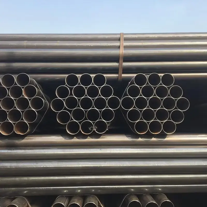 High quality Q235B high frequency welded pipe, strong and durable