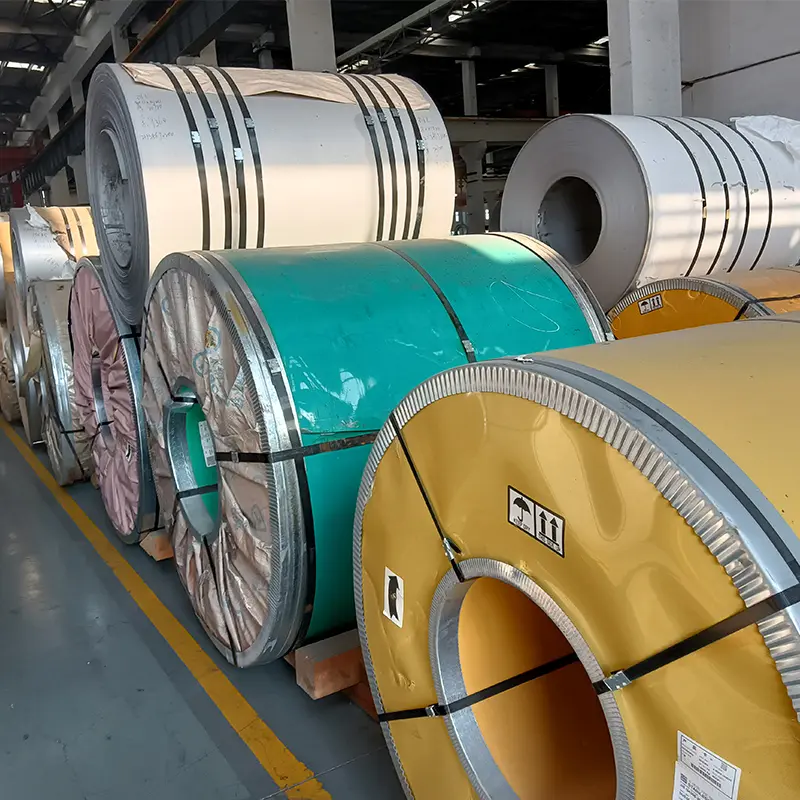 High-quality 304L stainless steel coil with enhanced corrosion resistance for various uses