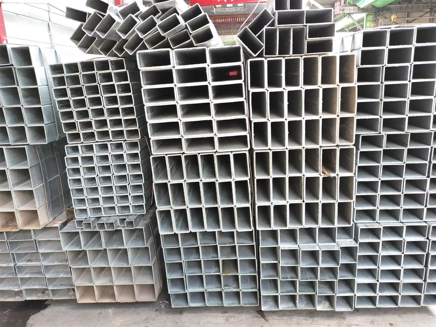 Q235, A53 galvanized square tube