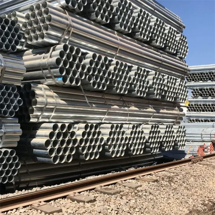 High strength, corrosion resistant galvanized welded pipe