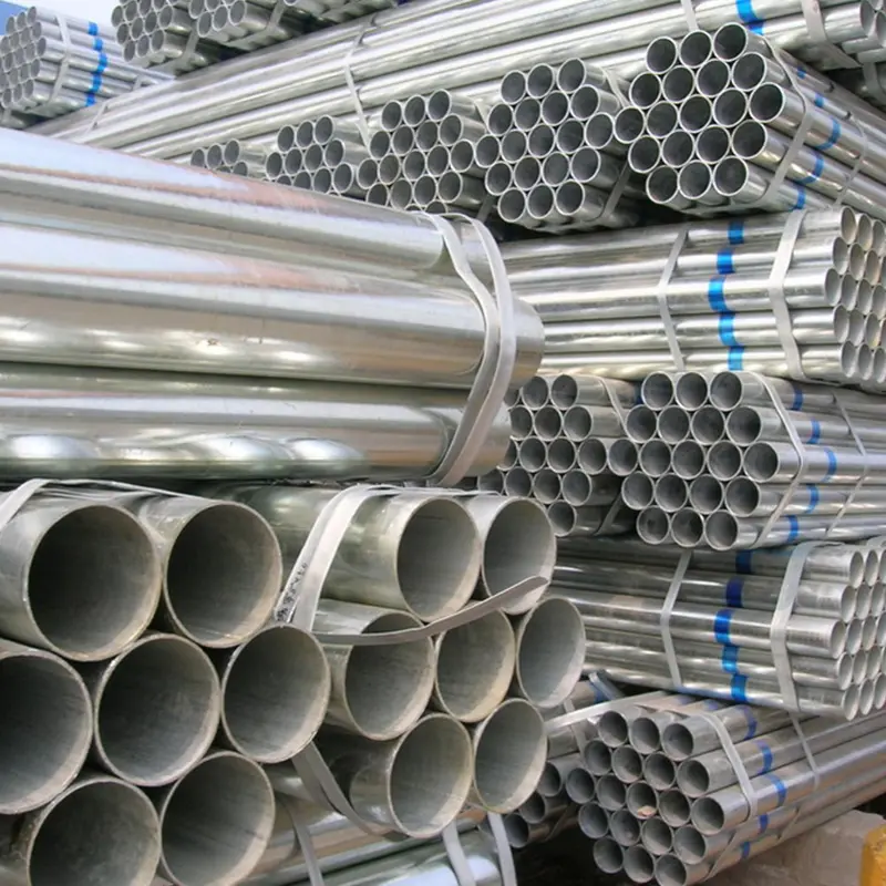 High strength, corrosion resistant galvanized welded pipe