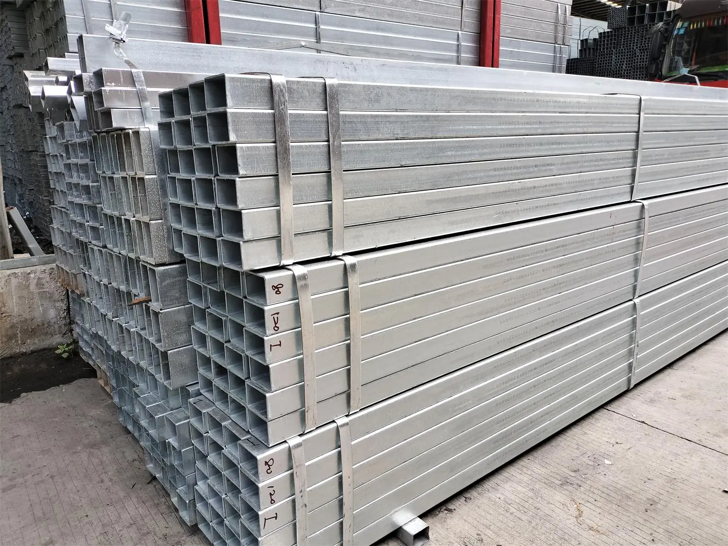 Q235, A53 galvanized square tube