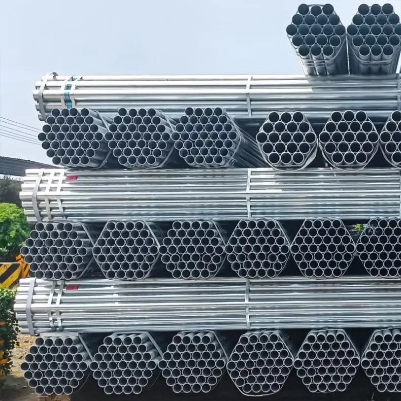 High strength, corrosion resistant galvanized welded pipe