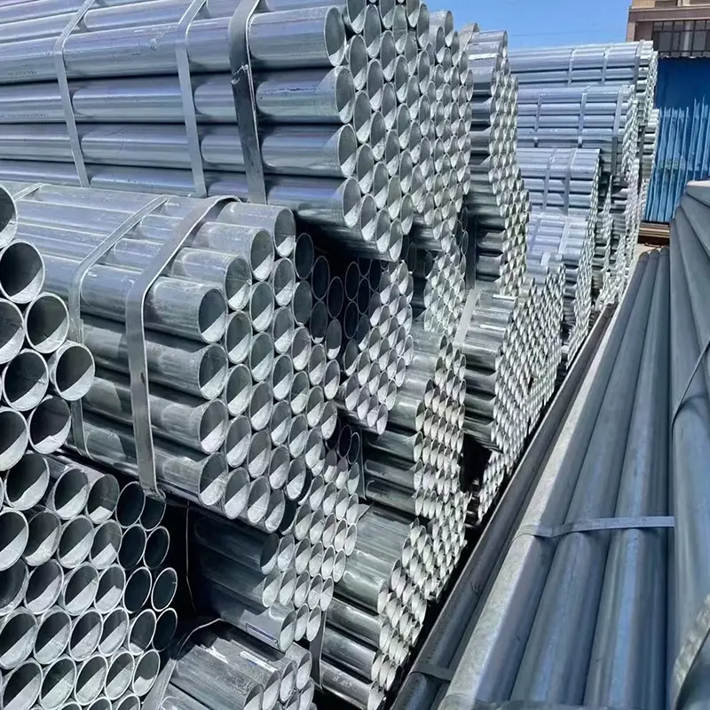 High strength, corrosion resistant galvanized welded pipe